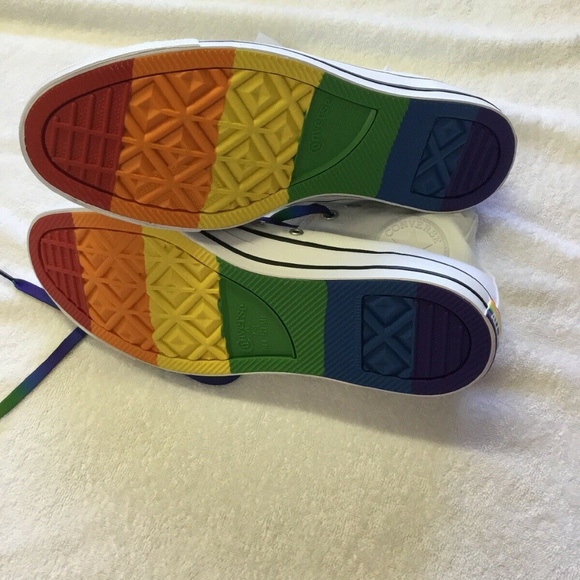 Converse Gay Pride LGBT Hi Top Limited 157375C - Picture 8 of 8